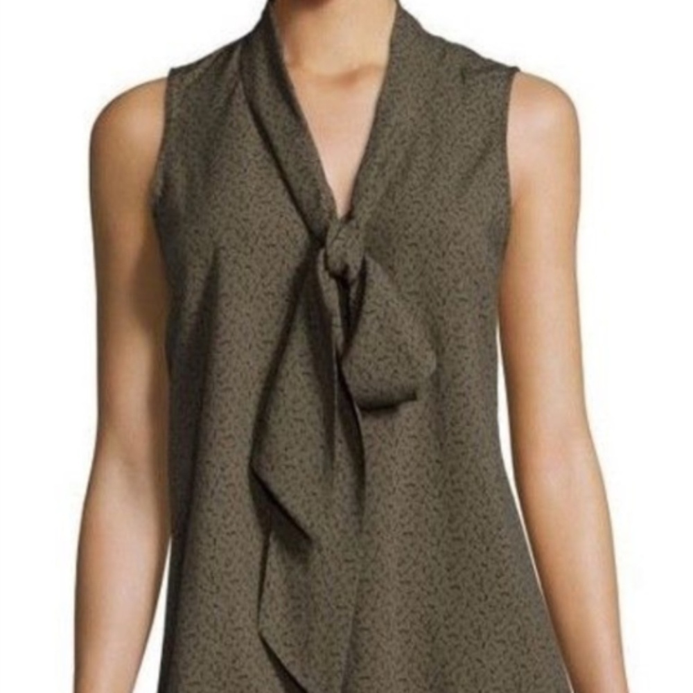 J BRAND S "Giovanna" Blouse in Camo Black $228